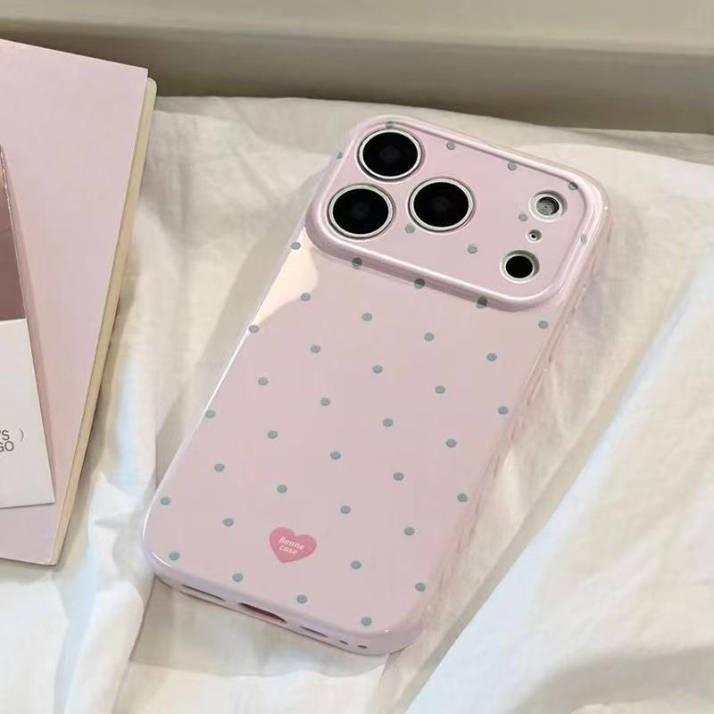 Punkt-Liebesherz-Handyhülle für Apple iPhone 17 Pro Max/16/15/14 Plus