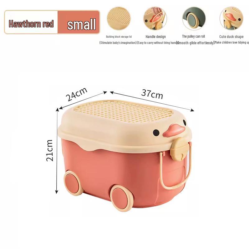QiMiao Cute Piggy Toy & Clothes Organizer for Kids