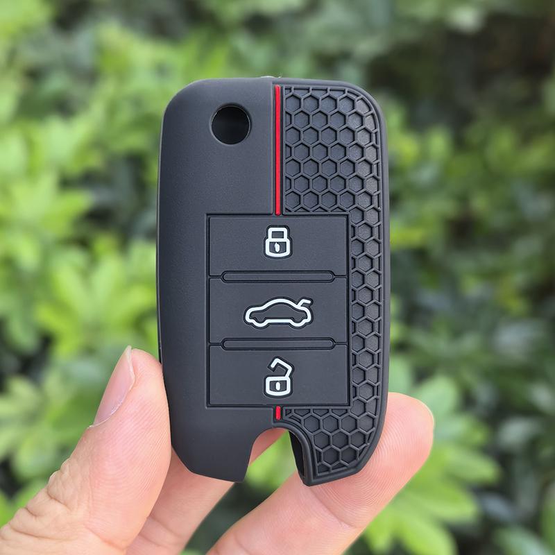 Silicone Car Key Case Cover Bag Holder Shell Fob for Roewe RX5 MG3 MG5 MG6 MG7 MG ZS GT GS 350 360 750 W5 Protector