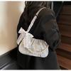 Niche Design Bag Women's New Casual Messenger Bag Fashion Shoulder Pleated Cloud Bag