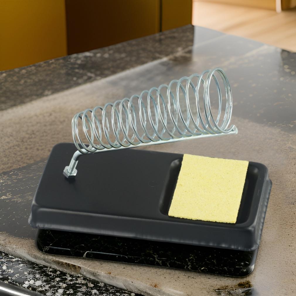 Solder Soldering Iron Stand Spare Sponge Support Welding
