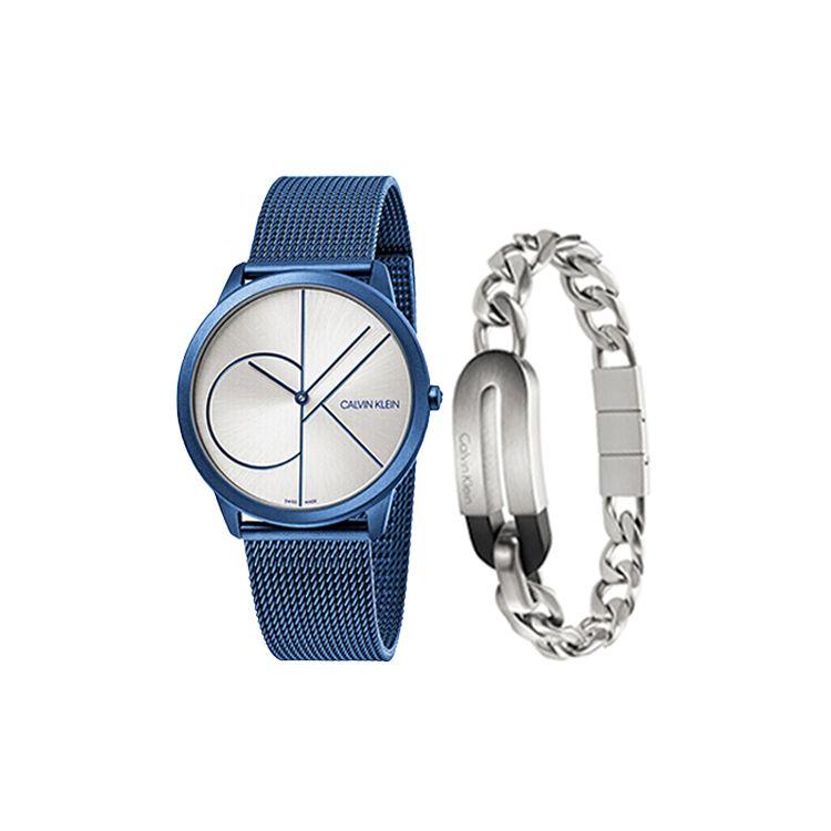 Calvin Klein Ck Minimalist Series Quartz Watch Unisex watches Silver K3M51T56