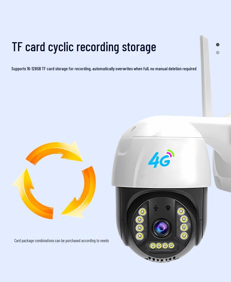 Outdoor 4G Ultra HD Waterproof Camera with Two-Way Audio for Orchard and Farm Monitoring