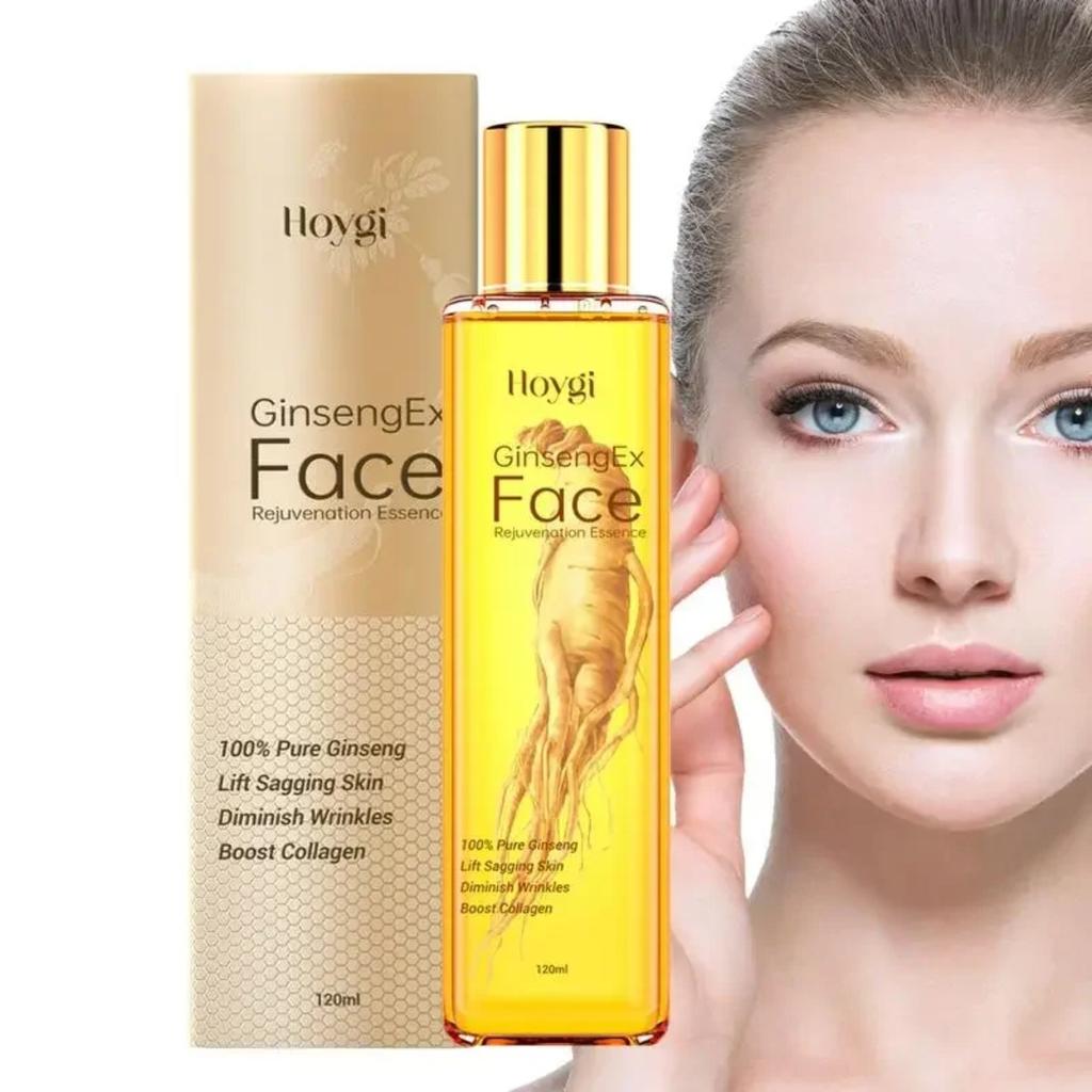 120 мл сыворотка для лица, антивозрастная эссенция женьшеня, никотинамид, лифтинг для лица, коллагеновая эссенция, уход за кожей, отбеливающая сыворотка жёлтый