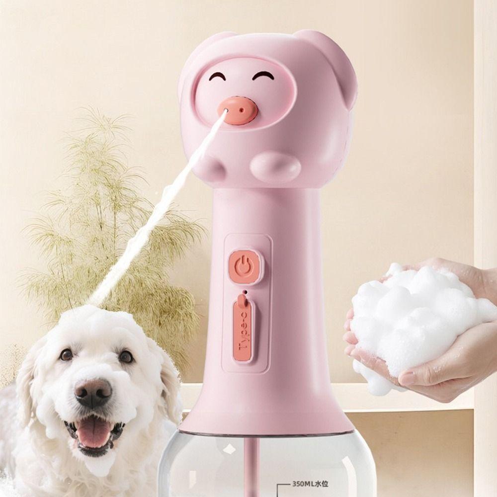 Pet Cleaning Bathing Pet Foam Maker Automatic Electric Bubble Machine  Dog Cat Bathing Tool