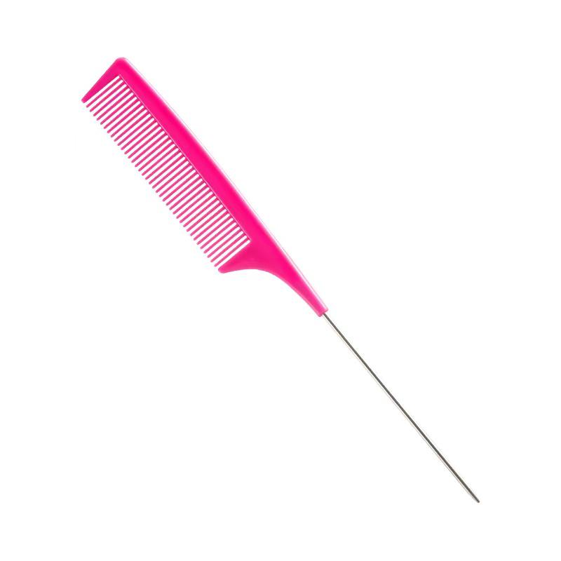 5106 Pettine a Coda d'Ago in Acciaio per Sezionare & Acconciare i Capelli in Salone.