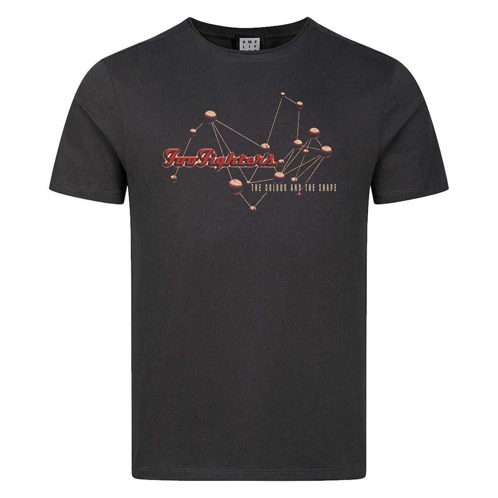 Amplified Unisex Adult The Colour And The Shape Foo Fighters Logo T-Shirt