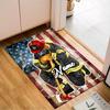 Custom Name Firefighter Pride Rug for Living Room, Game Rooms, Office, Bedroom, Floor Mat Playful Design, fan gifts Christmas decor