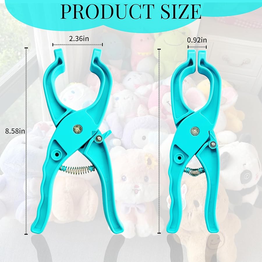 Safe Knitting Crochet Doll Safety Eye Pliers Crochet Eye Attacher Tool Quick Doll Stuffed Animals Making Supplies Auxiliary Tool