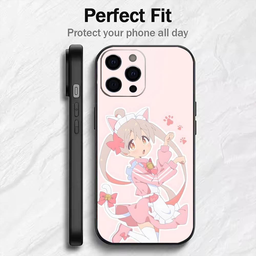 

Mahi ONIMAI M-Mahiro O-Oyama Phone Case For iPhone17,16,15,14,13,12 Plus,Max Soft Silicone Black Cover iPhone16pro