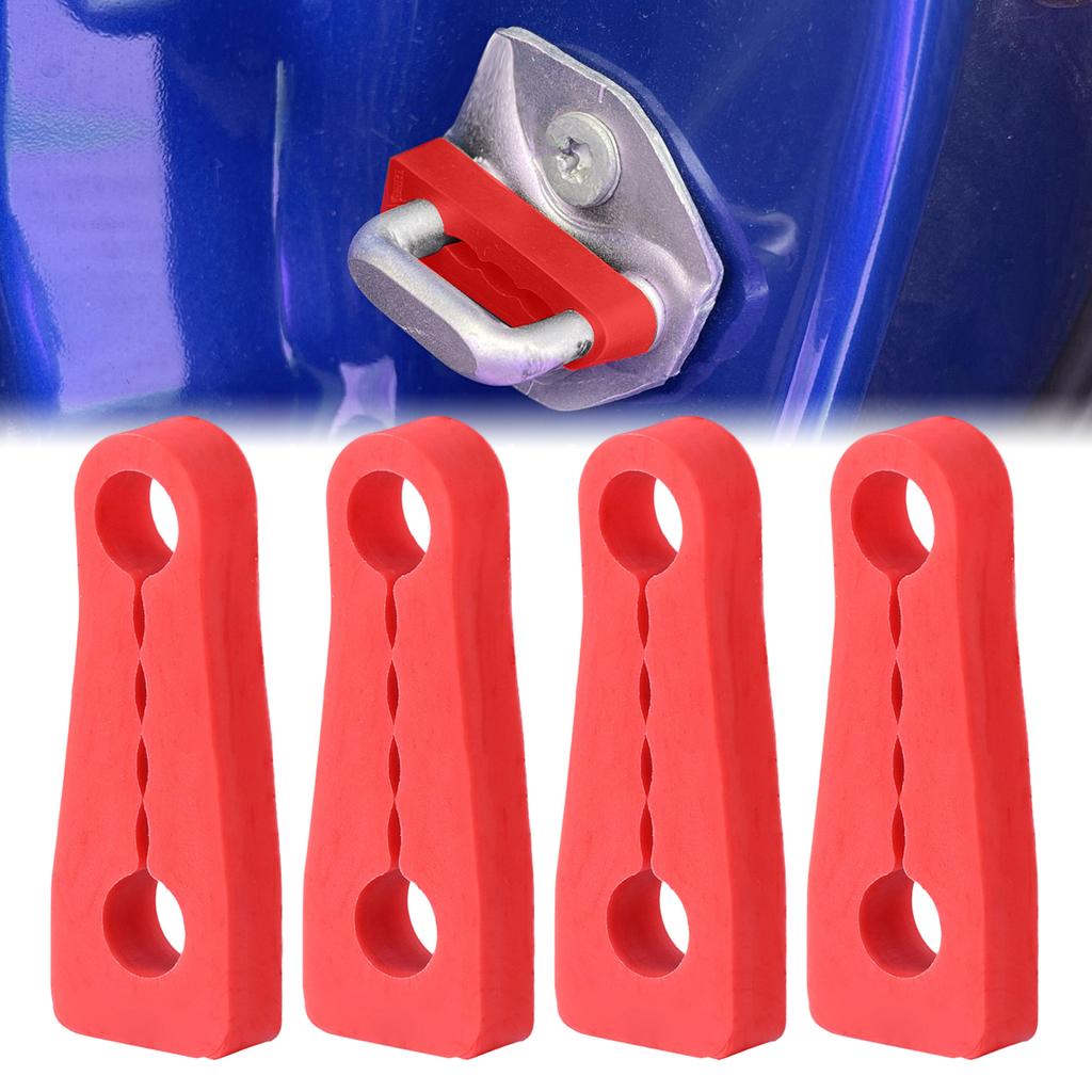 Door Lock Damper Buffer Deadener Seal Shock Absorbing Damping Protector Damping Protector Rubber Pad