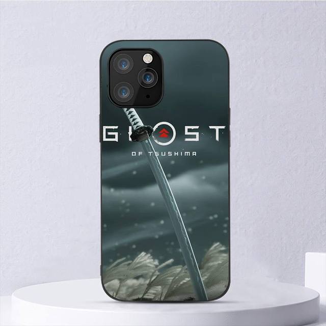 Ghost Of Tsushima Phone Case For Iphone 11 12 Mini 13 14 Pro Xs Max X 8 7 6s Plus 5 Se Xr Shell