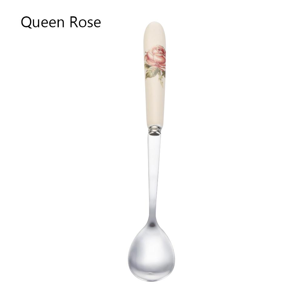 Мороженое Розы Цветы Керамика Кофейная ложка Кухня и Столовая Десертная ложка Чайная ложка