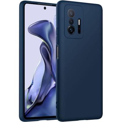 Protective Case - Xiaomi - Mi 11T - Silicone - Ultra Slim - Navy Blue