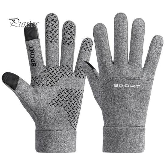 Winter Driving Gloves Waterproof Thermal Windproof Touch Screen Fleece Lined Cold Weather Cycling with Anti-Slip Grip for Skiing Hiking