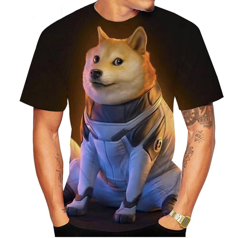 New Fashion Summer Hot Sale 3D Shiba Inu Men's/women's T Shirt 3D Print Unisex Kids Tops Clothing Plus Size Oversize