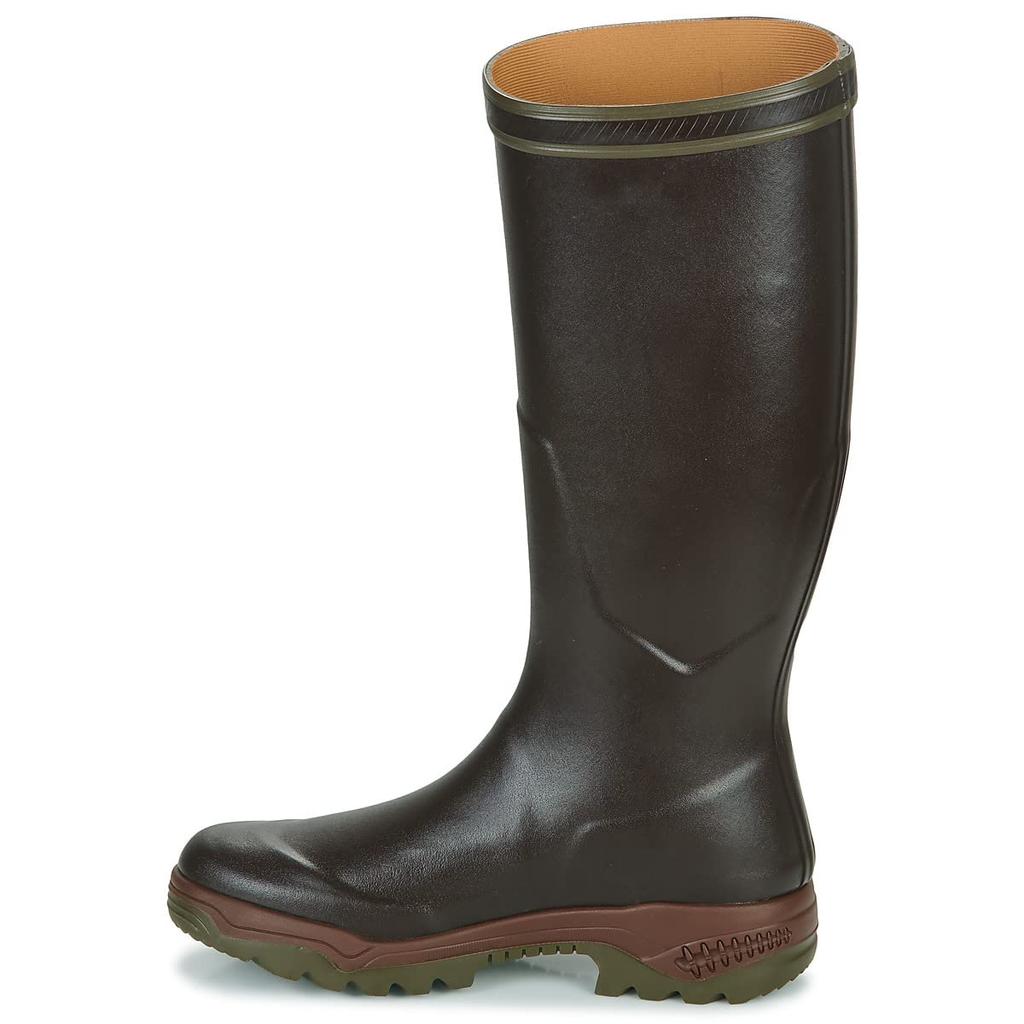 Aigle Parkle Rain Rubber Boots Brown Boots, [Official],