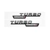3D Flat Fo Turbo 4matic 4matic+ Plus Emblem for Mercedes Benz AMG GT E53 GLE53 A35 A45 CLA35 CLA45 GLA45 Car Fender Side Sticker AQ1