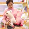 Alpaca Soft Toy Stuffed Smile Llama Plush Animals Sleeping Doll Kawaii Funny Cute Grass Plush Toy Gift for Kid 25CM Home Decor