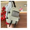 Men's Backpack Middle School Student Backpack Women's Schoolbag