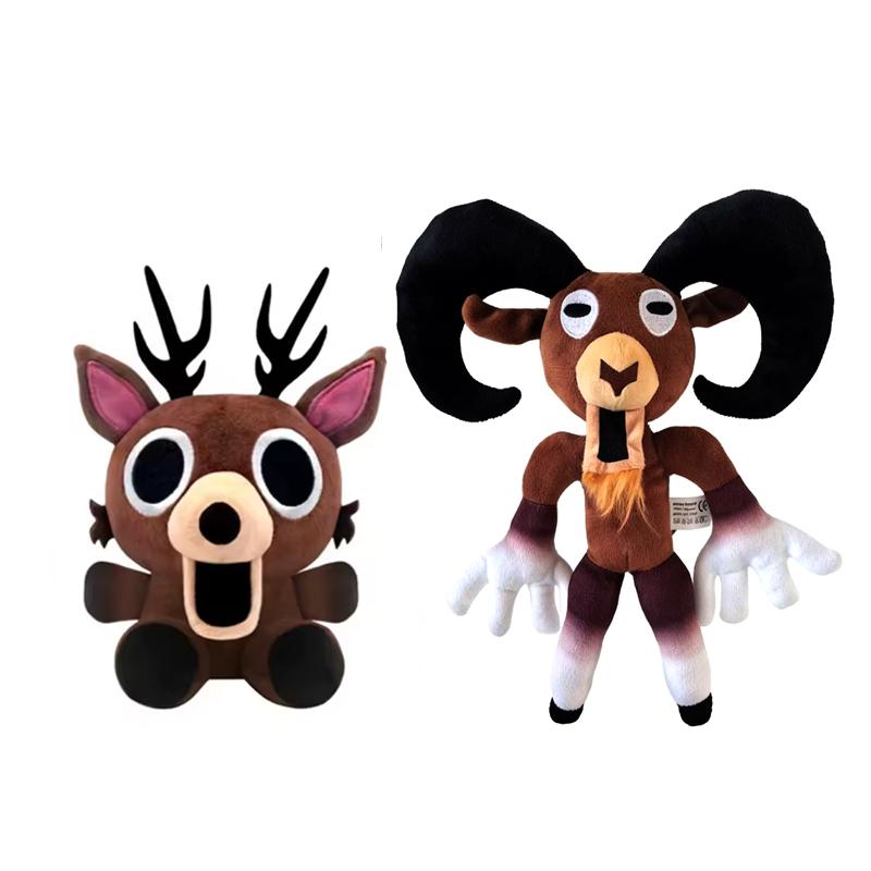 New 99 Night Deer Plush Doll 99 Night Forest Anime Peripheral Toys Kawaii Fans Christmas Gift Cartoon Soft Stuffed Ornament Doll