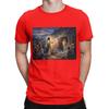 Jesus Resurrection of Lazarus Raising Biblical Painting Novelty 100 Cotton TShirt Jesus Tees Tops For Unisex