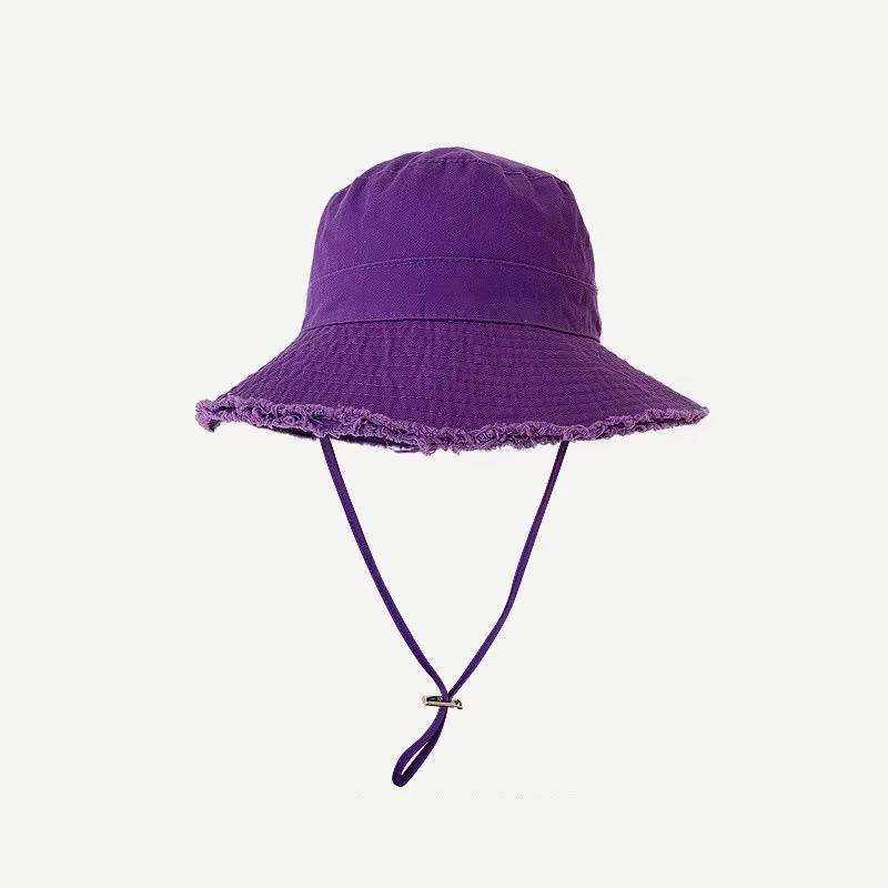 1pc Hairy Fisherman Hat Women's Summer Style Sun Shading Spring and Summer Travel Sun Hat Beach Sun Protection Hat for Tralve