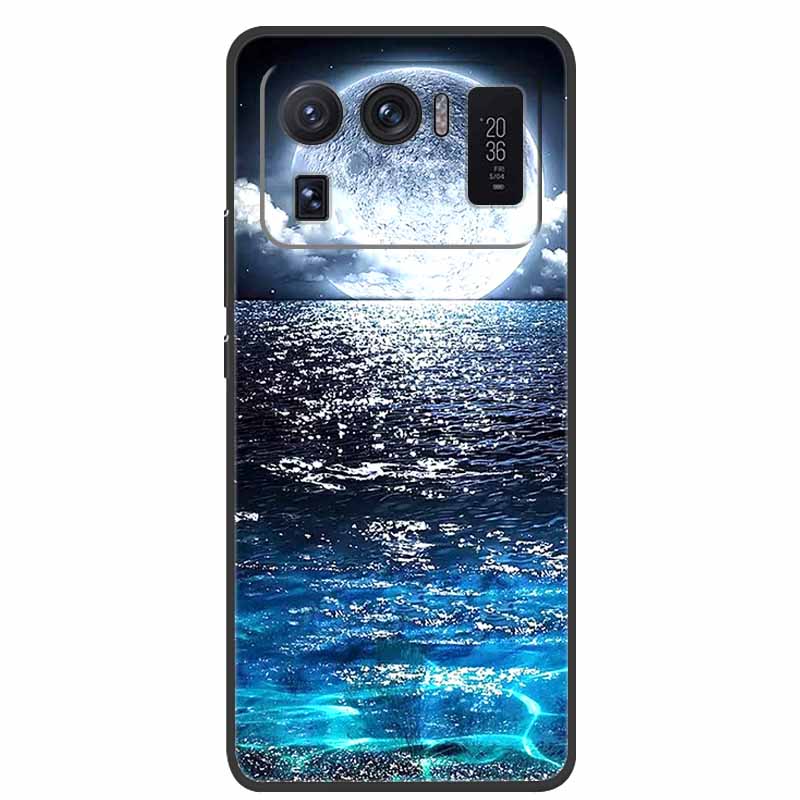 For Xiaomi Mi 11 Ultra Case 6.81 Shockproof Soft silicone TPU Back Cover Cases For Xiaomi11 Ultra Phone fundas Mi11 Ultra Cute