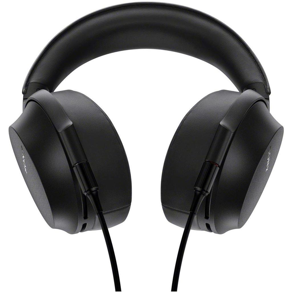 Sony Q Wired Stereo Balanced Detachable High Large 70mm 360 Reality Audio Certified MDR-Z7M2 Headphones, Black, Connection, Cable, Resolution,