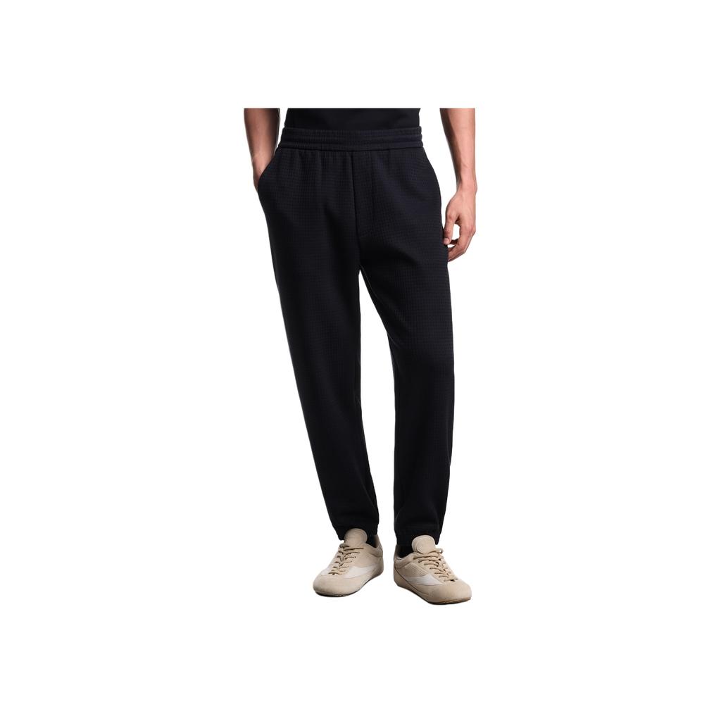 Emporio Armani FW25 Lyocell Blend Jacquard Knit Casual Pants Men bottoms EM003443-AF13700-FB297