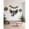 Metal Wall Art Wrought Iron Decor for Home Garden Holiday Christmas Easter Gifts
