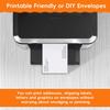 50 Pack 6x9 Envelopes Self Seal, White Catalog Mailing Envelopes 6 x 9 Manilla Envelopes for Mailing, Organize, Storage, Home, Office Business
