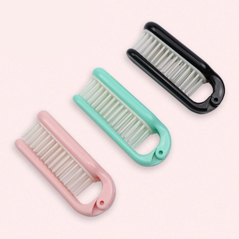 Small Hair Brush Foldable Hair Comb Hair Styling Comb Travel Hair Brush Folding Hair Massage Comb Foldable Hair Brush