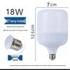 Super Bright T LED Bulb for Home - Energy-Saving, White Light, E27 Screw, B22 Bayonet