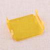 Yellow 4pcs Protective Lens Cover For 3x3 Inch Square Cube Pods LED Work Light Bar Fog Lamp Driving Light