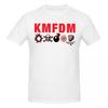 Unisex Rock Band Kmfdm Tour Vintage T Shirt Vintage Oversized Oneck Cotton Custom Sleeve Anime Shirt