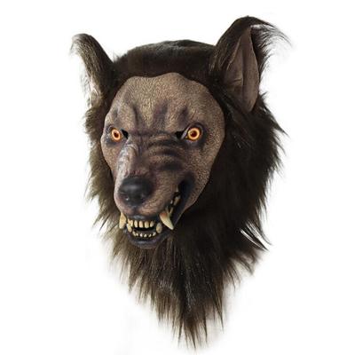 Werewolf Headwear Costume Mask Headwear Costume Mask Wolf Supersoft Old Man Μάσκα ενηλίκων Κάλυμμα προσώπου Ανατριχιαστική διακόσμηση πάρτι