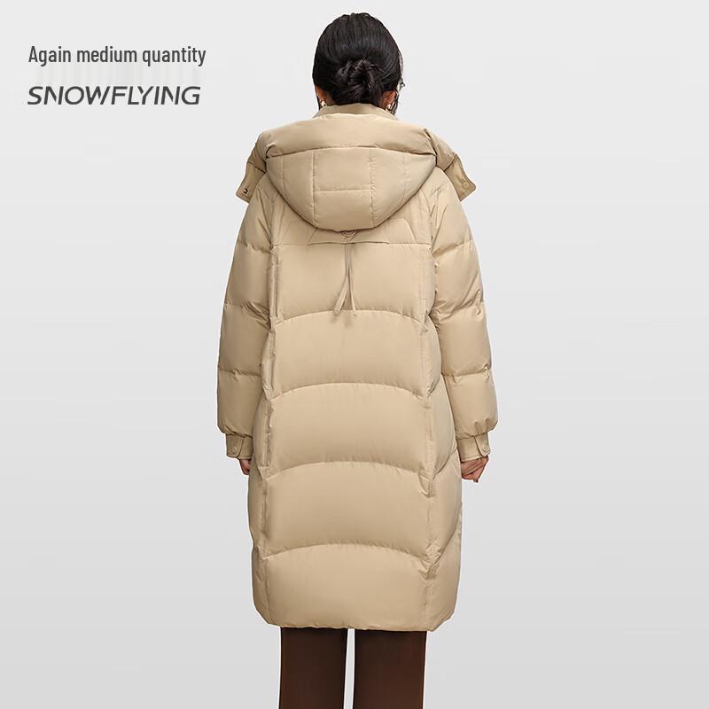 SNOWFLYING Women's Long Winter Down Jacket