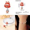 100% Real Copper Autumn Maple Squirrel Charms Fit Original Pan Bracelet For Women Birthday Fine Jewelry Gift