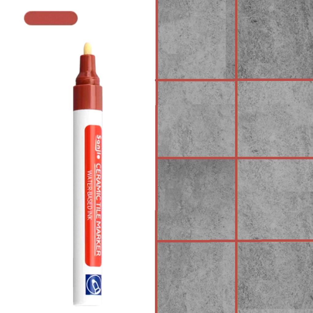 3pcs Tile Marker Grout Pen Wall Gap Sealing Repair Tool for Bathroom Floor Seam Easy To Use Durable Marking Pen for Tile Gap Filling