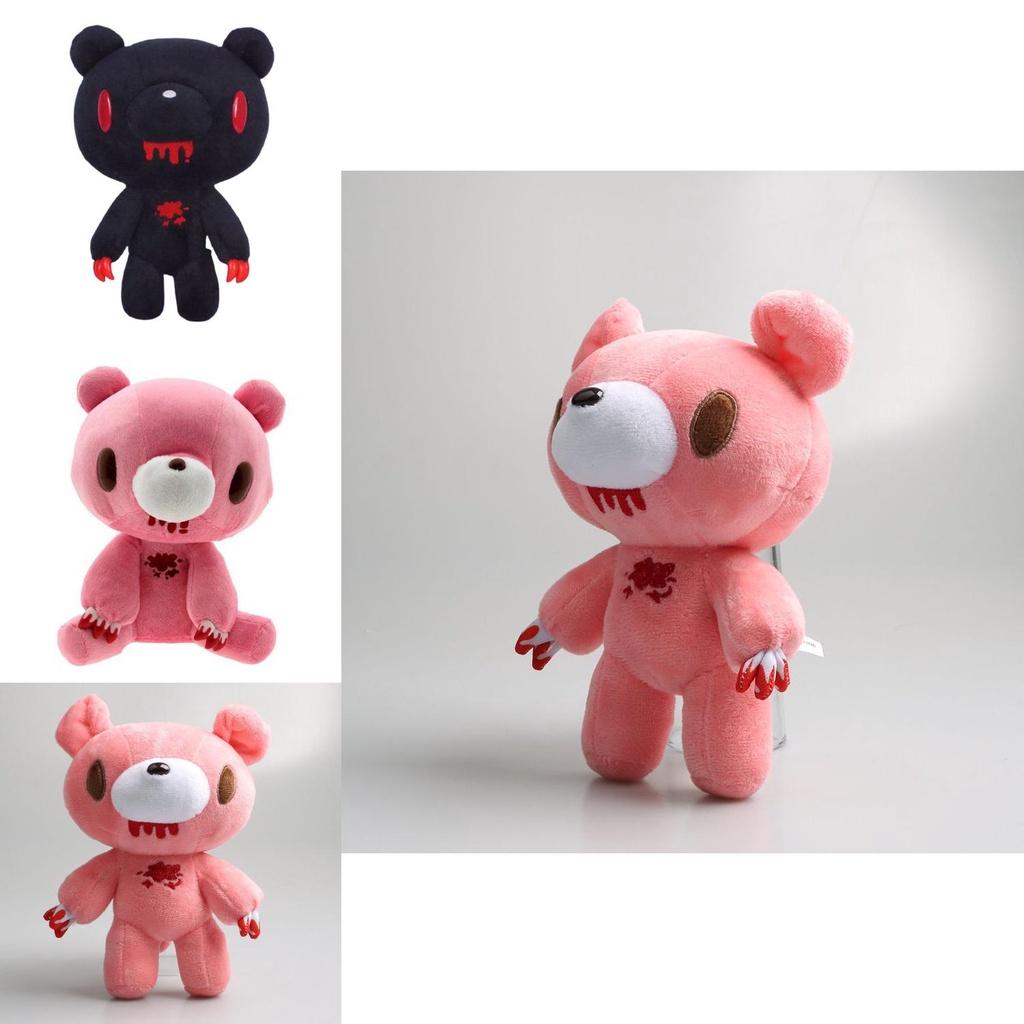 Mori Chack's Bloodthirsty Pink Bear Plush Toy For Kids Soft And Cuddly Stuffed Pillow Doll