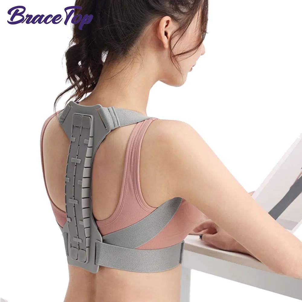 Adjustable Posture Corrector Concealed Back Brace Breathable Support Belt For Hunchback Relief