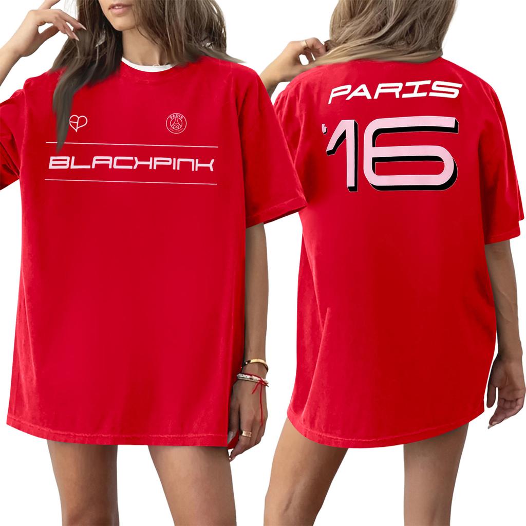 Women's Round Neck Printed Short-sleeved T-shirt Top