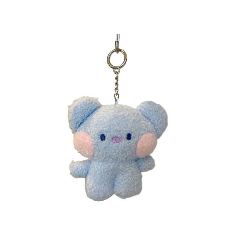 Cute Korean Ins Trend Popular Mini Plush Doll Pendant Cartoon Bag Decoration Gift Pearl Velvet Fill Material Not Multifunctional