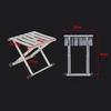 Portable Folding Chair A Must Have for Indoor Spaces and Outdoor Adventures Like Camping Fishing Comfortable Small Bench