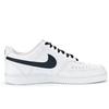 Nike Court Vision 1 Campus Style, Luxury, Couple Outfits, Black And White, Casual Breathable Leather Abrasion Resistant DH2987-101(Team1912-)