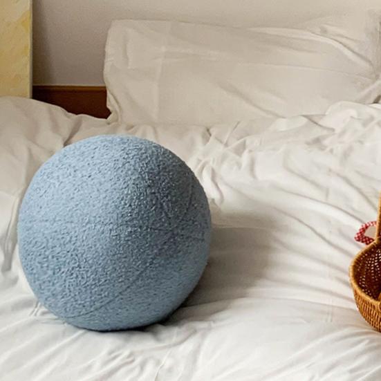 30cm urocza kulka pluszowa ozdoba solidna poduszka Sofa poduszka kolorowa piłka poduszka zabawka pluszowa sofa