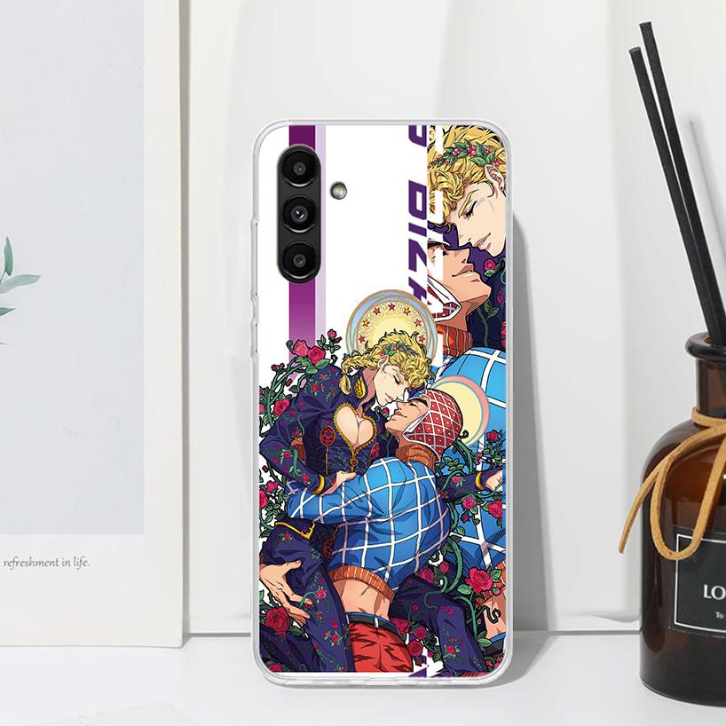 JoJo Bizarre Adventure Anime Phone Case For Samsung Galaxy A15 A25 A35 A55 A14 A24 A34 A54 A13 A23 A33 A53 A12 A22 A32 A52 A05S