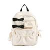 Schoolbag Backpack Women's Premium 1011 New Japanese School Bag Junior High School Girls College Student Bow Backpack