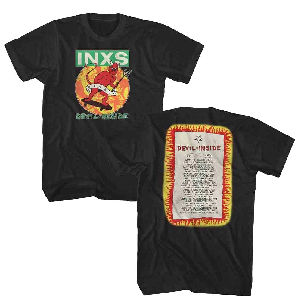 INXS Devil Inside Tour Men T Shirt XL